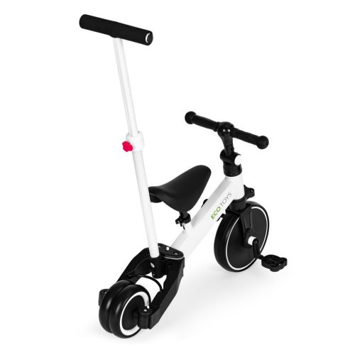 Háromkerekű tricikli tolókarral 2 az 1-ben