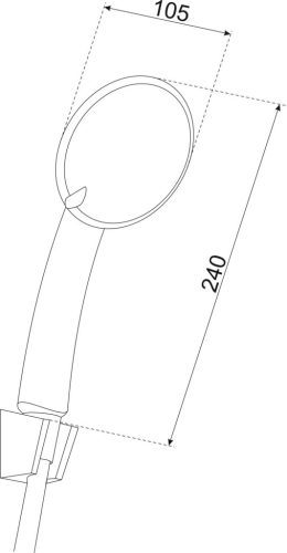 TARA kézizuhany tömlővel