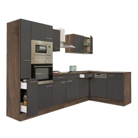   Yorki 310 sarok konyhabútor sütős és mikrohullámű sütős kivitelben