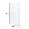 Family ruhásszekrény 74x182 cm fehér