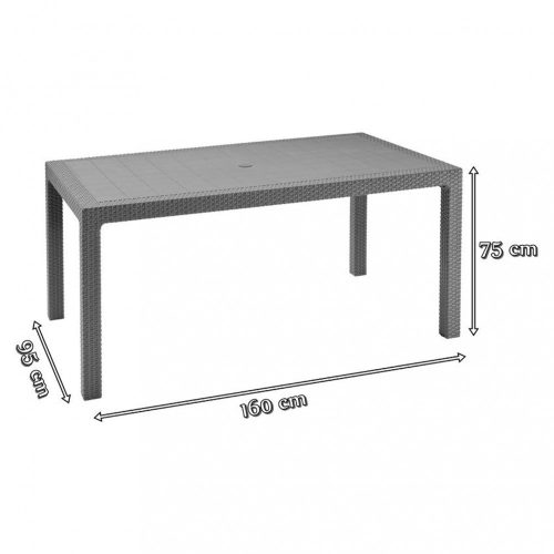 Meliowa 4 fős kerti bútor garnitúra