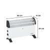 Kolumbo elektromos fűtőtest 600W / 900W / 1500W