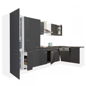   Yorki 370 sarok konyhabútor alulfagyasztós hűtős kivitelben