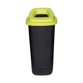  Plafor Sort szelektív hulladékgyűjtő, szemetes 90L fekete/zöld