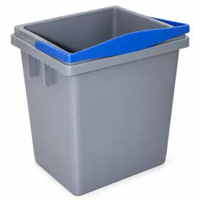 Filmop 4 literes szürke vödör kék fogantyúval