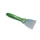 Igeax élelmiszeripari kaparó rozsdamentes acél pengével, 75mm, zöld