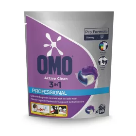 Omo Pro Formula Active Clean 3in1 Kapszula 80 db-os