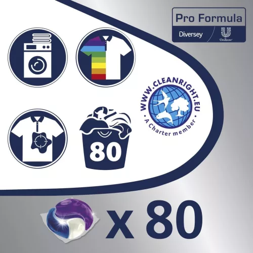 Omo Pro Formula Active Clean 3in1 Kapszula 80 db-os