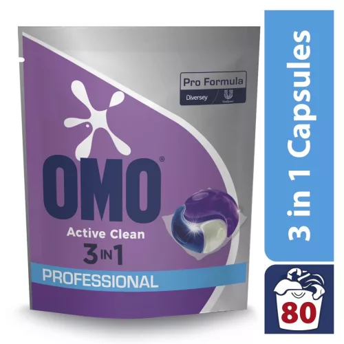 Omo Pro Formula Active Clean 3in1 Kapszula 80 db-os