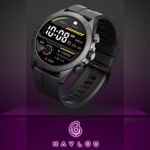 Haylou Xiaomi Solar Pro okosóra, Amoled 1,43", ezüst