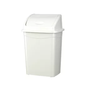   Planet Billenőfedeles szemetes kuka, műanyag, luxury fehér, 16 L 