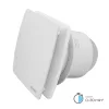 Commel elszívó ventilátor 120 mm, időzítővel, záró lamellával, golyóscsapágyas  16 W, 160 m³/h , 34 dB