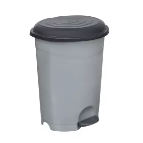   Planet Pedálos szemetes kuka, műanyag, ECO antracit, kivehető kosárral, 22L