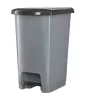 Planet Pedálos szemetes kuka SLIM, műanyag, ECO antracit, 25L