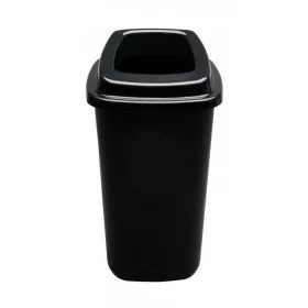   Plafor Sort szelektív hulladékgyűjtő, szemetes 45L fekete/fekete