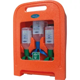   Actiomedic EYE CARE Medi2Protect TWIN I szemkimosó állomás 2 x 500 ml TWIN 0.9% nátrium-klorid oldattal + 1 x 500 ml TWIN BioPhos74 oldattal