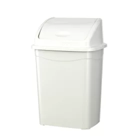   Planet Billenőfedeles szemetes kuka, műanyag, luxury fehér, 26 L