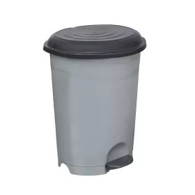   Planet Pedálos szemetes kuka, műanyag, ECO antracit, kivehető kosárral, 12L
