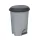 Planet Pedálos szemetes kuka, műanyag, ECO antracit, kivehető kosárral, 12L