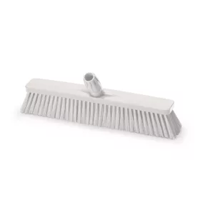   Igeax élelmiszeripari tolóseprű, partvis fej, 45cm, 0,5mm közepes sörtével, fehér