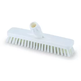   Igeax élelmiszeripari padlósúrolókefe 30cm széles, 0,5mm közepes sörtével, fehér