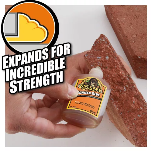 Gorilla Glue Original PU Poliuretán Ragasztó 60ml D4