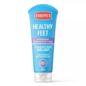   O"Keeffe"s Healthy Feet Overnight intenzív éjszakai hidratáló lábkrém száraz, repedezett bőrre – 80 ml