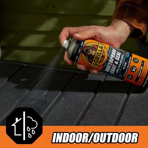 Gorilla Coat & Seal Vízálló Bevonat és Tömítő SPRAY Fekete 450ml