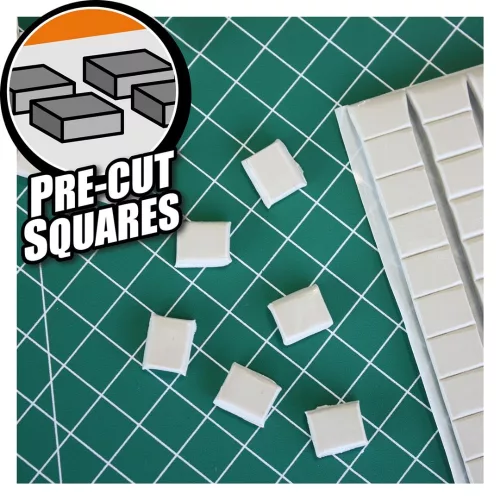 Gorilla Tack XL Gyurmaragasztó Kockák Újrahasználható 168db/csomag 