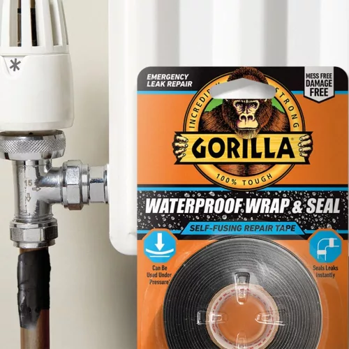 Gorilla Waterproof Wrap & Seal Önvulkanizáló szalag 2,5 cm × 2,4 m