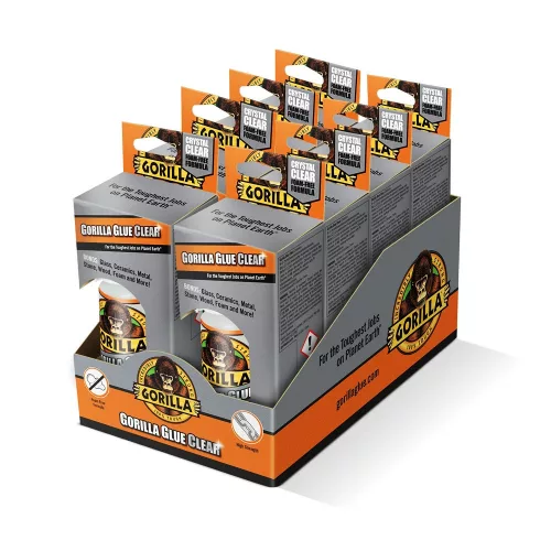 Gorilla Glue Clear Kristálytiszta Ragasztó 110ml 