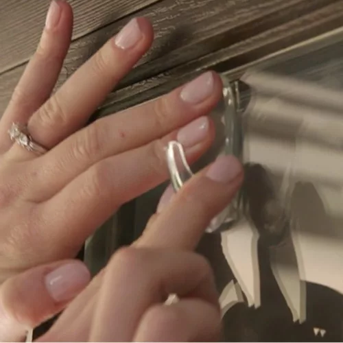 Gorilla Mounting Clear Tape Squares Kristálytiszta Kétoldalas Ragasztószalag 2,5cm-es négyzetek 24db/csomag