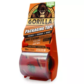   Gorilla Packaging Tape Extra Erős Csomagolószalag Adagolóval 18m x 72mm 