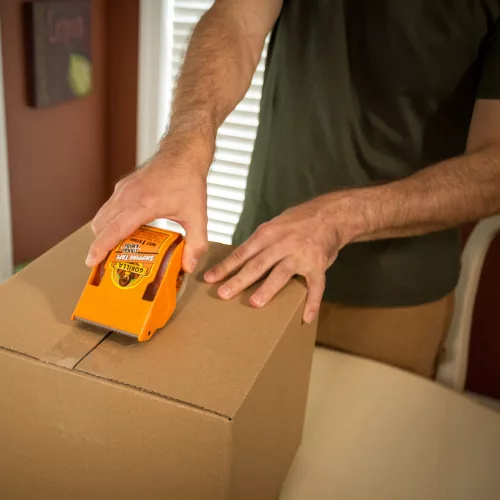 Gorilla Packaging Tape Extra Erős Csomagolószalag Adagolóval 18m x 72mm 