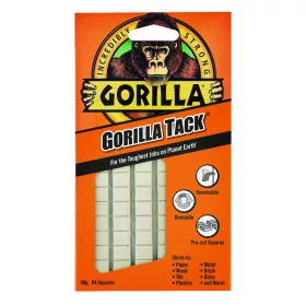   Gorilla Tack Gyurmaragasztó Kockák Újrahasználható 84db/csomag 