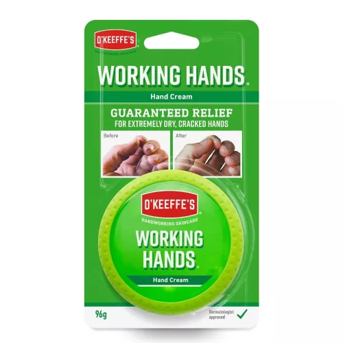 OKeeffes Working Hands hidratáló kézkrém száraz, repedezett bőrre tégelyes 96g