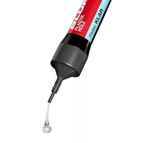 Blufixx PW fényre megkeményedő javító gél szett - műanyag és fa anyagokhoz 6ml