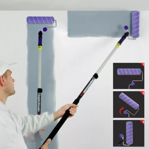 Blue Dolphin 330 Roller System 360° forgó festőhenger nyél 10 cm – mini hengerhez