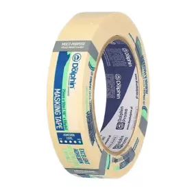   Blue Dolphin Nagy teljesítményű festő-maszkolószalag 25 mm × 50 m – sárga
