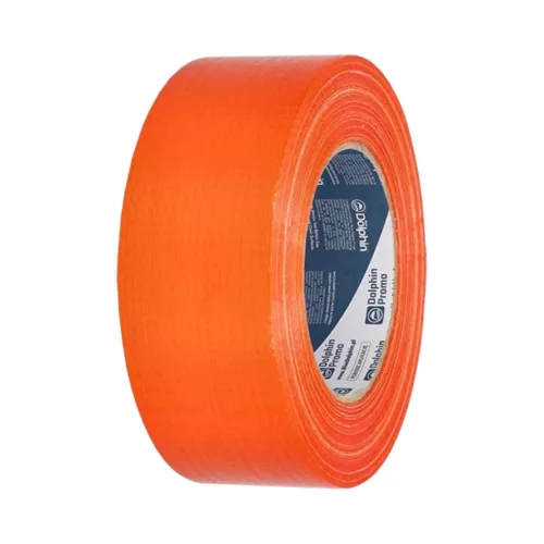 Blue Dolphin Kültéri Szövetes Vakolószalag érdes felületekre – narancssárga, UV-álló 14 napig 48mm x 50m