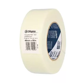   Blue Dolphin Hézagerősítő Rácsos Szalag Gipszkartonhoz, Öntapadós  48mm x 90m