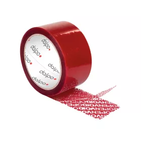   VOID Biztonsági Plombáló Ragasztószalag 50mm × 50m Piros