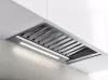 Pando PRO/100 cm beépíthető páraelszívó, inox, EXTRA CSENDES, NO DROP zsírgyűjtővel, V.1050