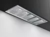 Pando GTI/1110 mm beépíthető páraelszívó, inox, EXTRA CSENDES, V.1050