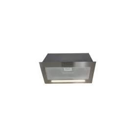  OPERIS PLUTO PLUS inox beépíthető páraelszívó, 3 fokozatú nyomógomb, 255-630 m3/h, 53-70 dB, 40 cm-es LED csík, 150 mm csatlakozócsonk, Energiaosztály