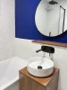 LAVEO POLA rejtett fali mosdócsap, fekete