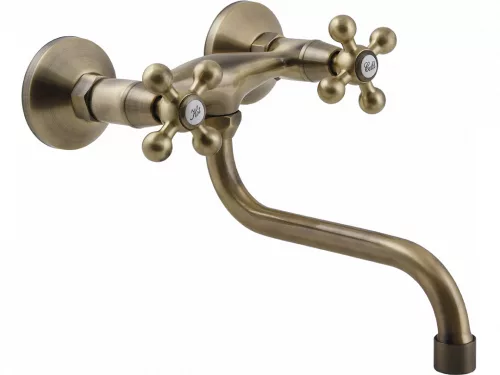 LAVEO STILO fali csaptelep, bronz K.