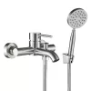 LAVEO NOIA kádcsap, zuhanyszettel, inox