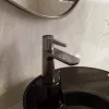 LAVEO CONE álló mosdócsap click-clack leeresztővel, grafit