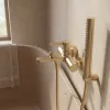 LAVEO CONE kádcsap zuhanyszettel, egykaros, pezsgőarany